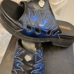 Vintage Harley Davidson Summer Sandles